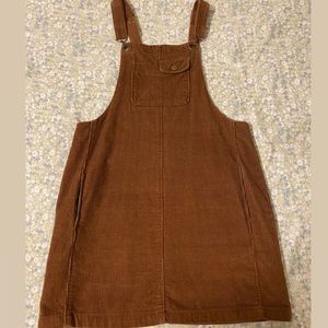 Jolt | Corduroy Overall Dress